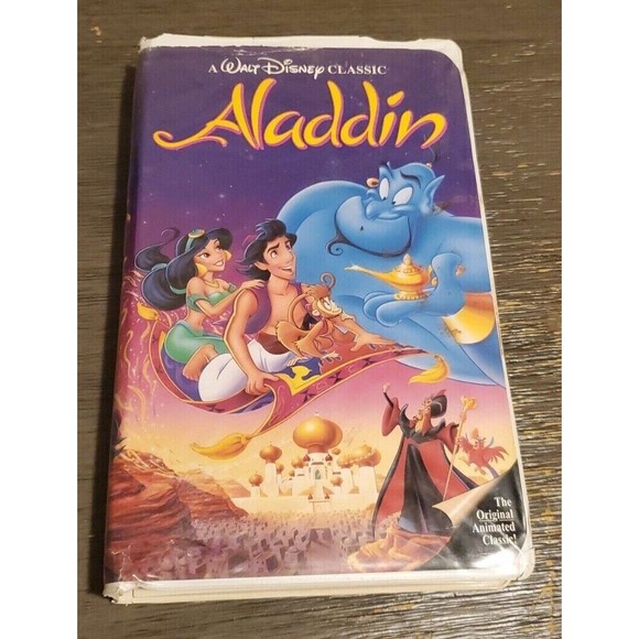 Aladdin Black diamond RARE 1662(VHS, 1993)